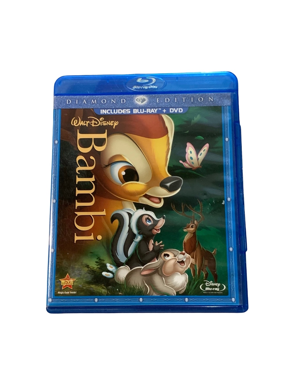Disney Bambi Diamond Edition 2-Disc Blu-ray + DVD Combo Pack w/ Booklet